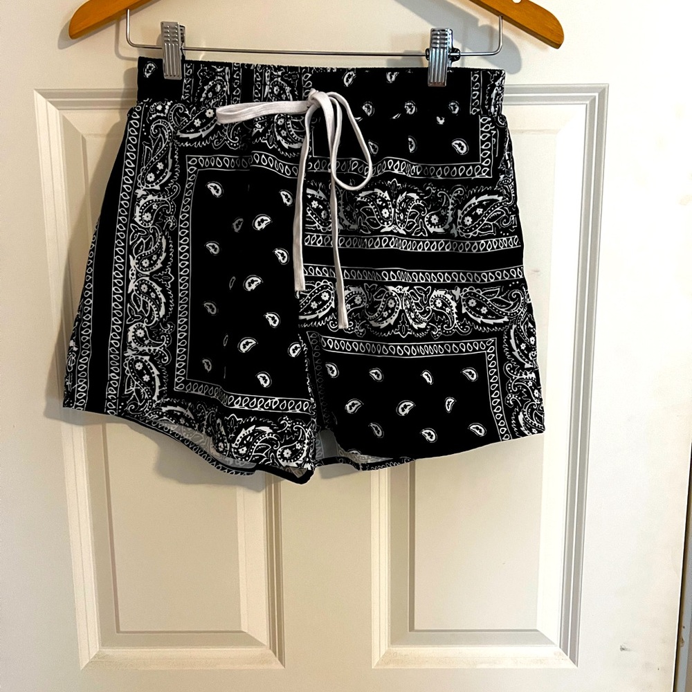 SHEIN paisley shorts